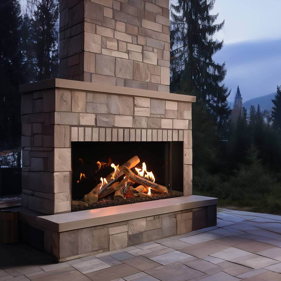 fire様 Wilderness Outdoor Front Facing 44H (Direct Vent)